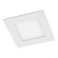 LED Ugradbena svjetiljka GERE LED/3W/230V 3000K