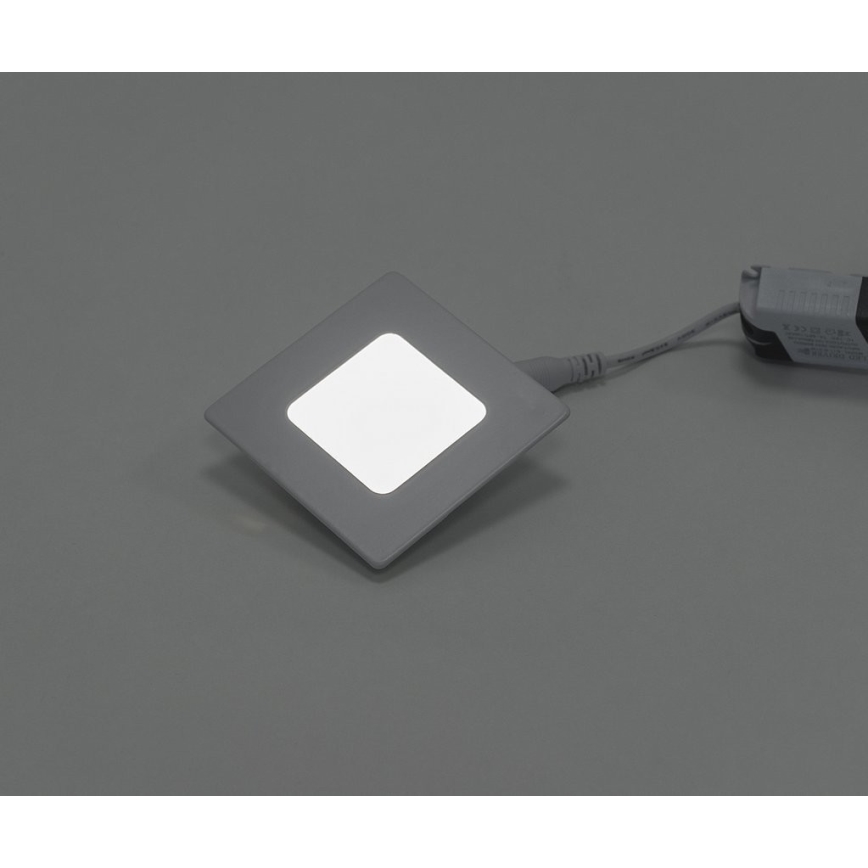 LED Ugradbena svjetiljka GERE LED/3W/230V 4000K