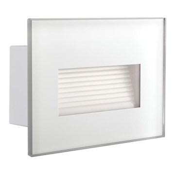 LED Ugradbena svjetiljka GLASI LED/3W/230V 4000K IP44 bijela