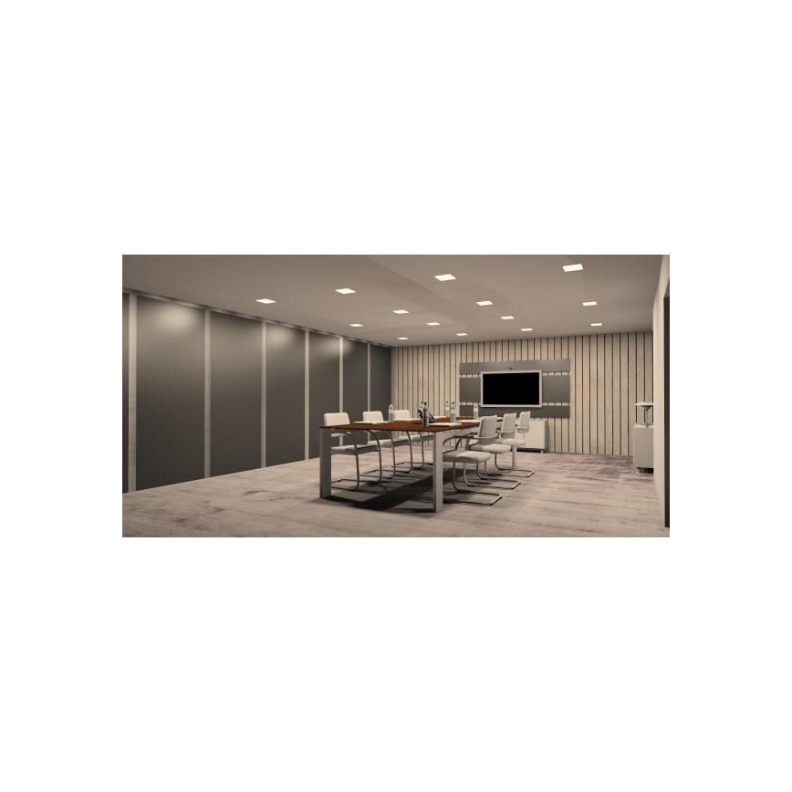 LED Ugradbena svjetiljka LED/12W/230V