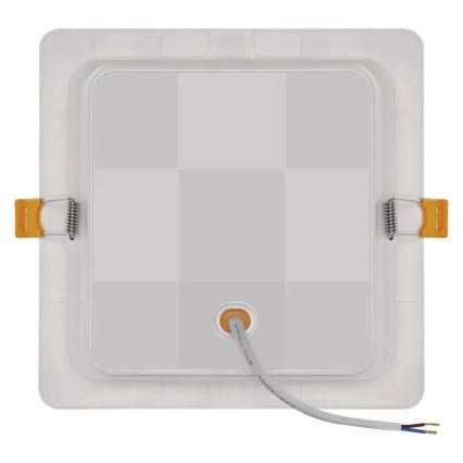 LED Ugradbena svjetiljka LED/18W/230V 17x17 cm bijela