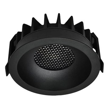 LED Ugradbena svjetiljka LED/18W/230V 3000/4000/6400K ø 10,6 cm crna