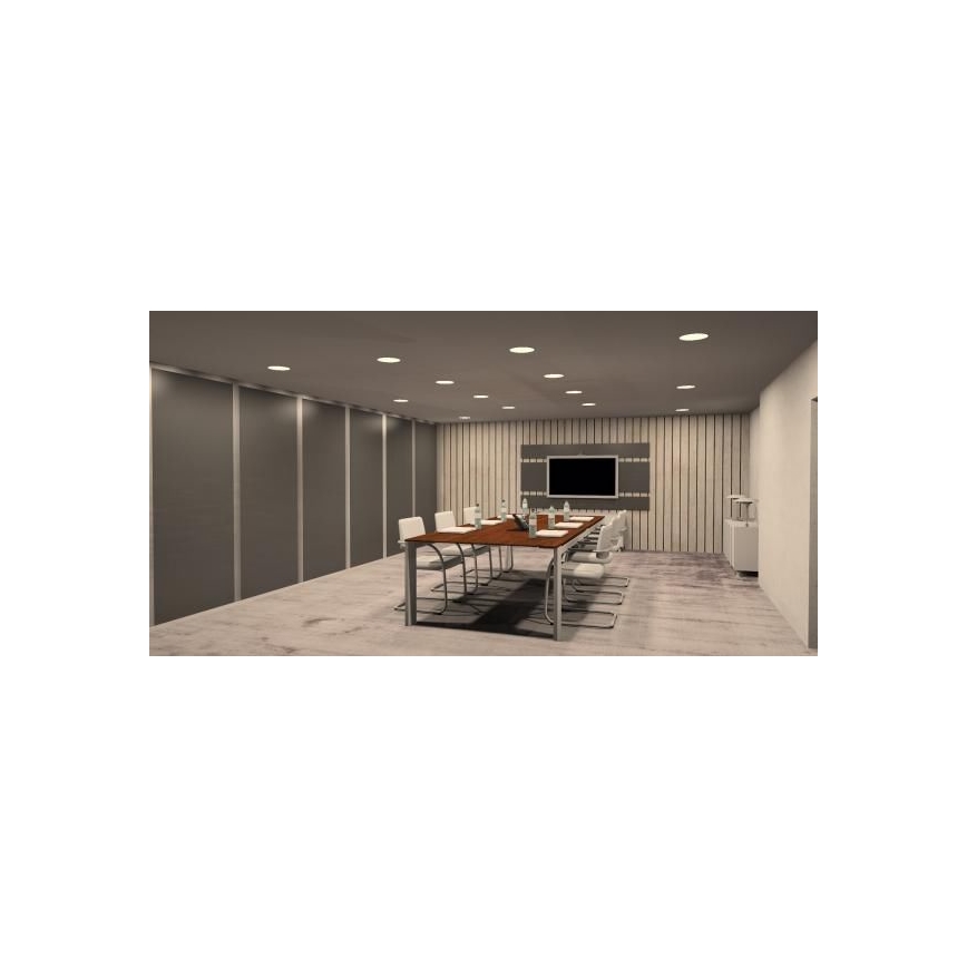 LED Ugradbena svjetiljka LED/18W/230V