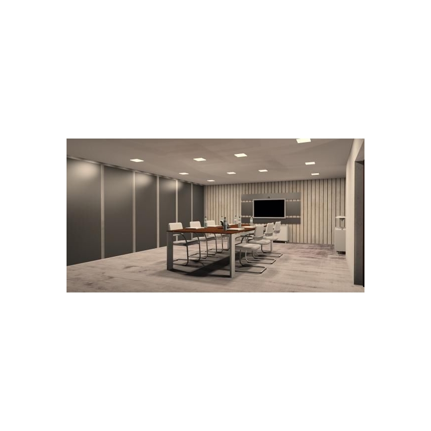 LED Ugradbena svjetiljka LED/18W/230V