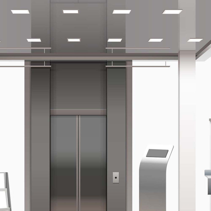 LED Ugradbena svjetiljka LED/24W/230V 29,5x29,5 cm 6500K bijela