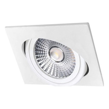 LED Ugradbena svjetiljka LED/6W/230V 3000K 8,5x8,5 cm bijela