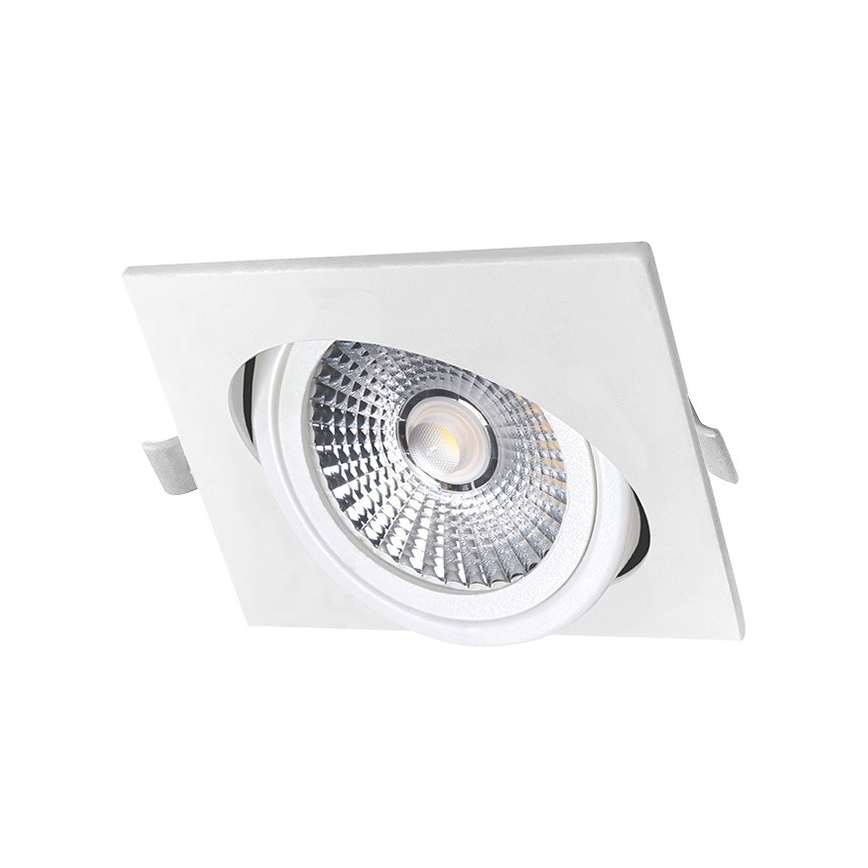 LED Ugradbena svjetiljka LED/6W/230V 3000K 8,5x8,5 cm bijela