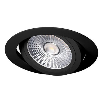 LED Ugradbena svjetiljka LED/6W/230V 3000K pr. 8,5 cm crna