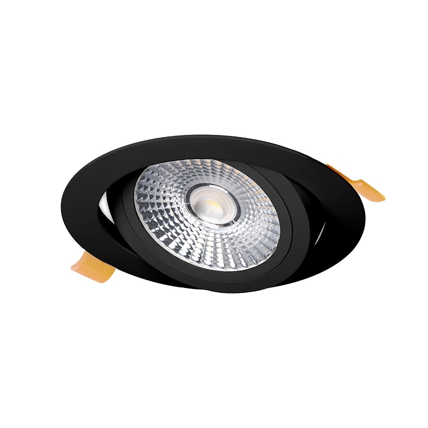 LED Ugradbena svjetiljka LED/6W/230V 3000K pr. 8,5 cm crna