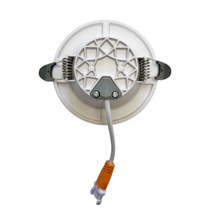 LED Ugradbena svjetiljka LED/7,5W/230V 4000K bijela/crna