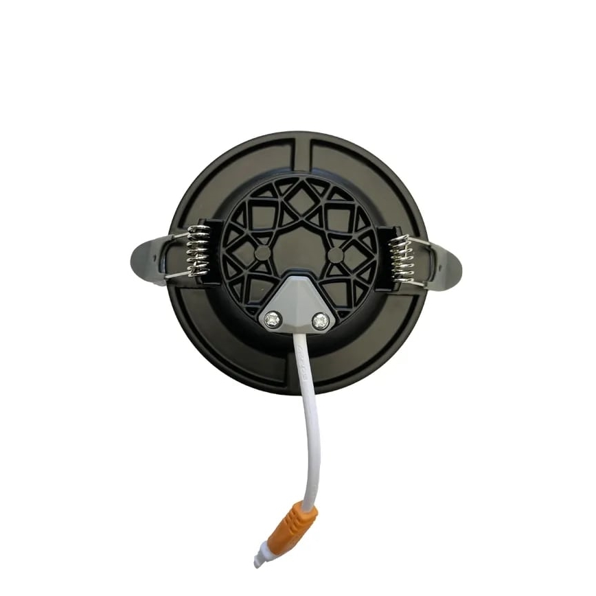 LED Ugradbena svjetiljka LED/7,5W/230V 4000K crna/zlatna