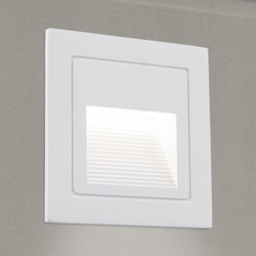 LED Ugradbena svjetiljka LORO LED/2W/230V IP65 bijela