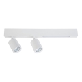 LED Ugradbena svjetiljka MAGNET LED/5W/230V + 2xGU10/60W 3000/4000K bijela
