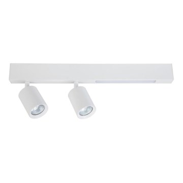 LED Ugradbena svjetiljka MAGNET LED/5W/230V + 2xGU10/60W 3000/4000K bijela