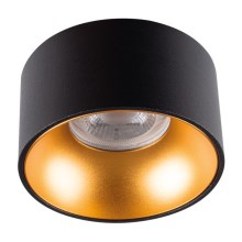LED Ugradbena svjetiljka MINI RITI 1xGU10/25W/230V crna/zlatna