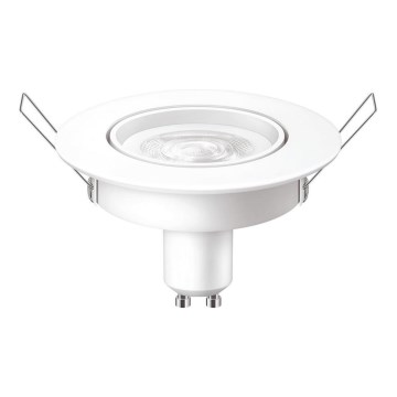 LED Ugradbena svjetiljka Philips 1xGU10/3W/230V 2700K