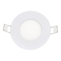 LED Ugradbena svjetiljka QTEC LED/3W/230V 2700K pr. 8,3 cm