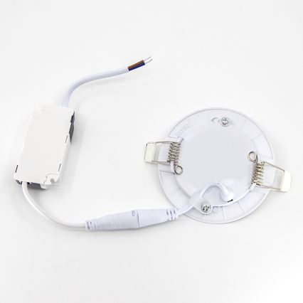 LED Ugradbena svjetiljka QTEC LED/3W/230V 4200K pr. 8,3 cm