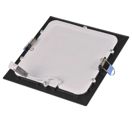 LED Ugradbena svjetiljka RIGEL LED/10W/230V 4000K 16,8x16,8 cm crna
