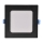 LED Ugradbena svjetiljka RIGEL LED/4,8W/230V 4000K 11,8x11,8 cm crna