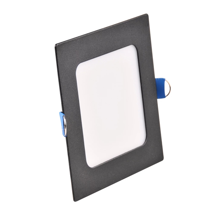 LED Ugradbena svjetiljka RIGEL LED/4,8W/230V 4000K 11,8x11,8 cm crna