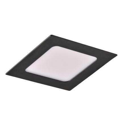 LED Ugradbena svjetiljka RIGEL LED/4,8W/230V 4000K 11,8x11,8 cm crna