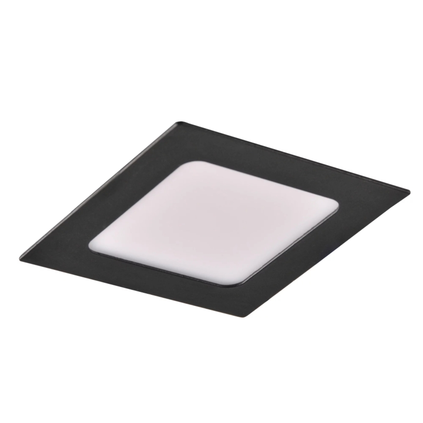 LED Ugradbena svjetiljka RIGEL LED/4,8W/230V 4000K 11,8x11,8 cm crna
