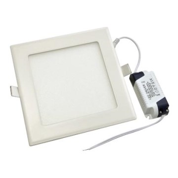 LED Ugradbena svjetiljka RIKI-V LED/12W/230V 175x175 mm IP40