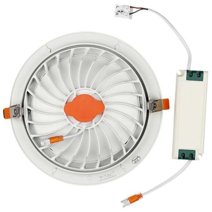 LED Ugradbena svjetiljka SAMSUNG CHIP LED/10W/230V 6400K