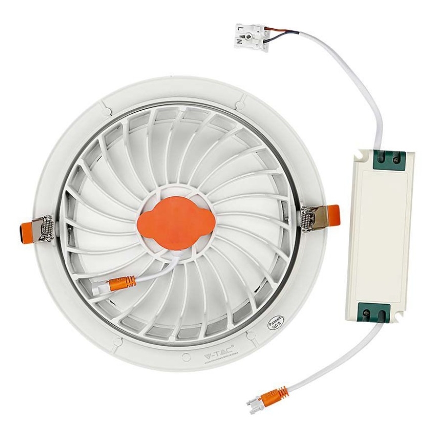 LED Ugradbena svjetiljka SAMSUNG CHIP LED/20W/230V 4000K