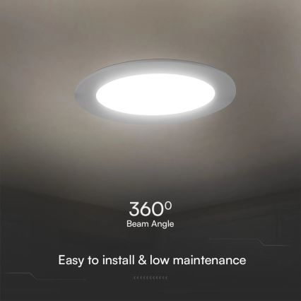 LED Ugradbena svjetiljka SAMSUNG CHIP LED/24W/230V 6500K pr. 29,4 cm bijela