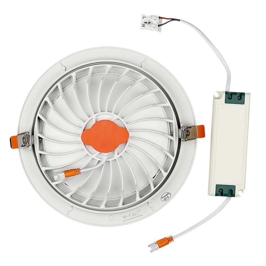 LED Ugradbena svjetiljka SAMSUNG CHIP LED/30W/230V 3000K