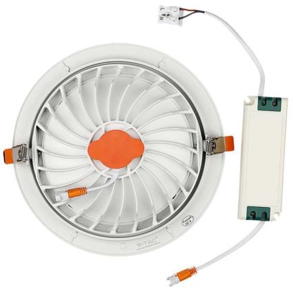 LED Ugradbena svjetiljka SAMSUNG CHIP LED/30W/230V 6400K