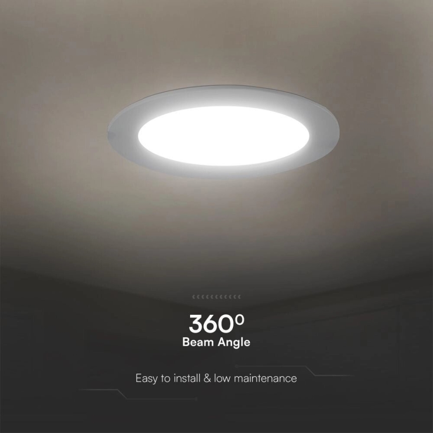 LED Ugradbena svjetiljka SAMSUNG CHIP LED/3W/230V 6500K pr. 9,5 cm bijela