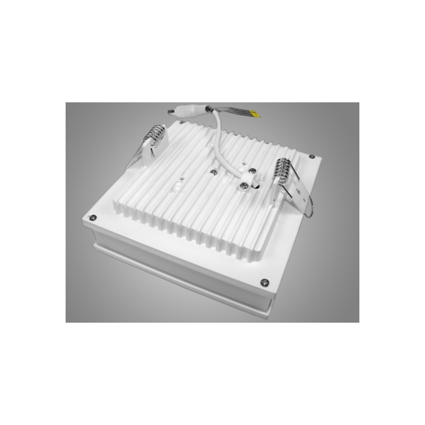LED Ugradbena svjetiljka SLATER LED/12W/230V 4500K 12x12 cm