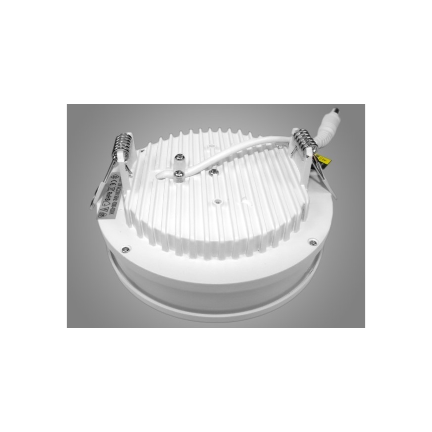 LED Ugradbena svjetiljka SLATER LED/12W/230V 4500K pr. 12 cm