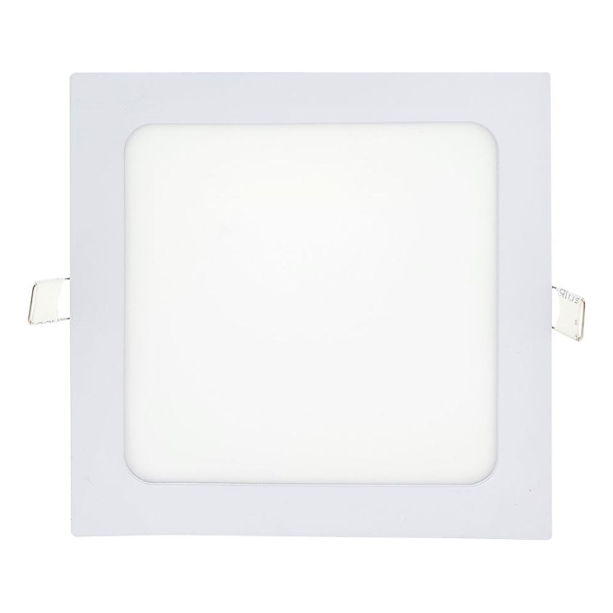 LED Ugradbena svjetiljka SQUARE LED/15W/230V 4200K 18,8x18,8 cm bijela