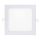 LED Ugradbena svjetiljka SQUARE LED/15W/230V 4200K 18,8x18,8 cm bijela