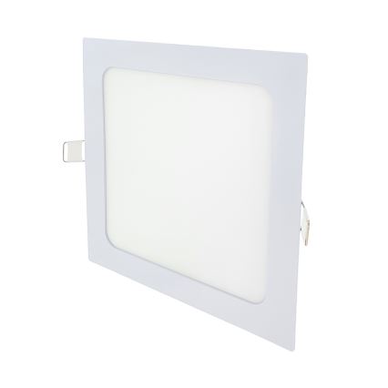 LED Ugradbena svjetiljka SQUARE LED/15W/230V 4200K 18,8x18,8 cm bijela