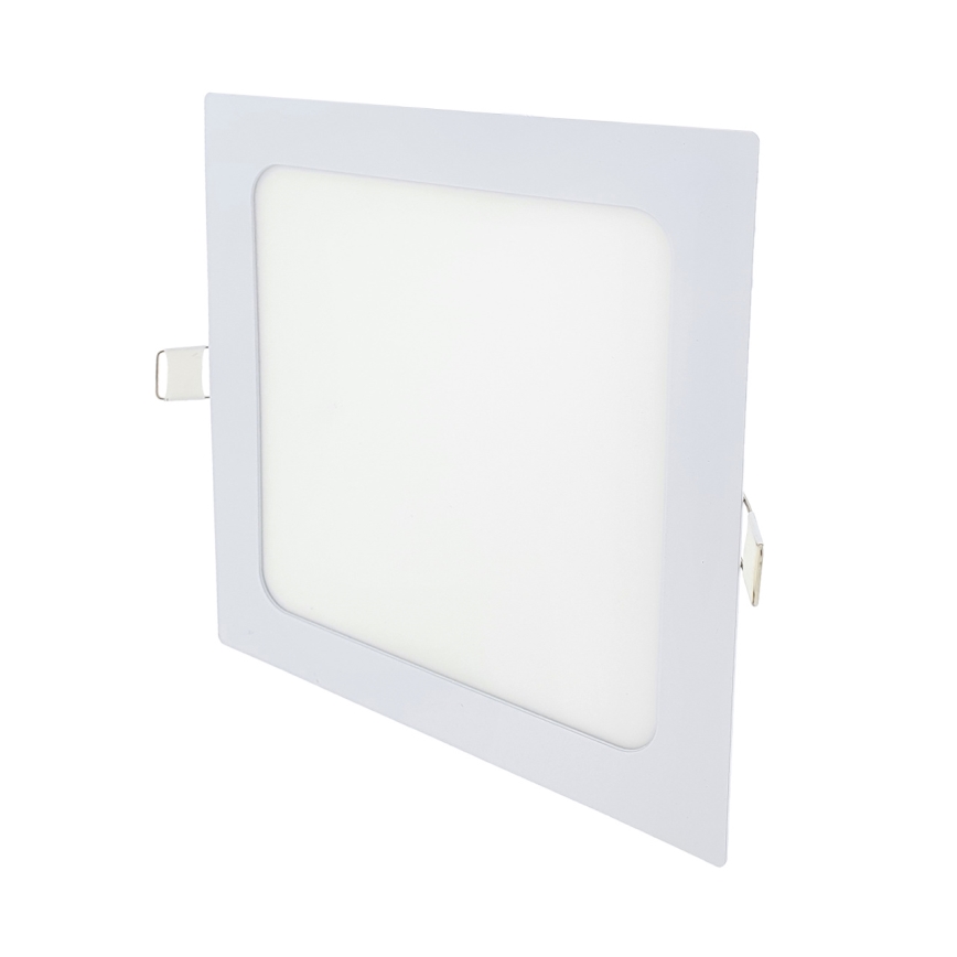 LED Ugradbena svjetiljka SQUARE LED/15W/230V 4200K 18,8x18,8 cm bijela