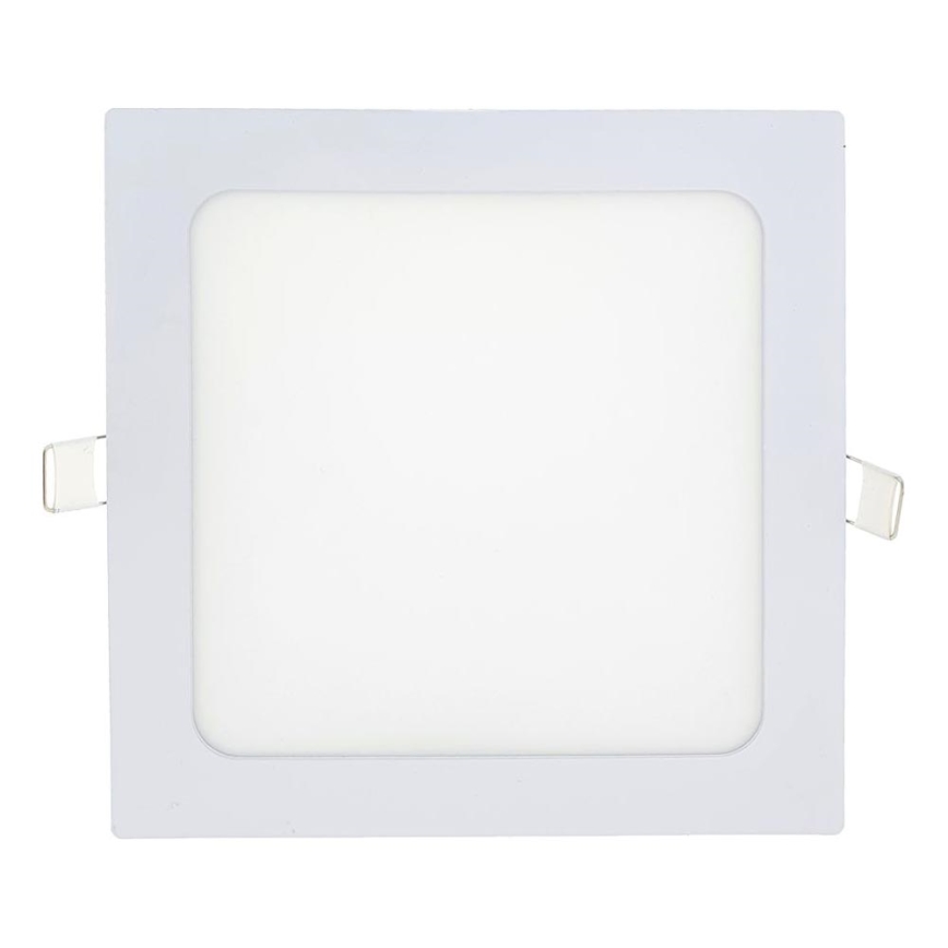 LED Ugradbena svjetiljka SQUARE LED/15W/230V 6500K 18,8x18,8 cm bijela
