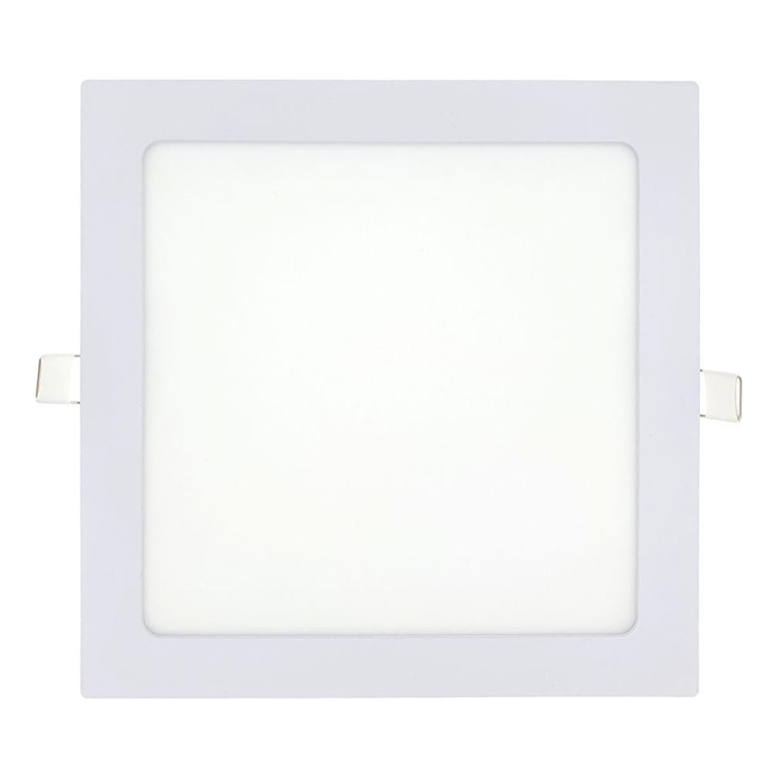 LED Ugradbena svjetiljka SQUARE LED/18W/230V 2700K 22x22 cm bijela