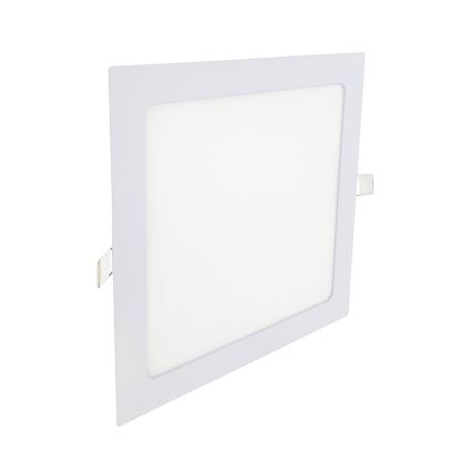 LED Ugradbena svjetiljka SQUARE LED/18W/230V 2700K 22x22 cm bijela
