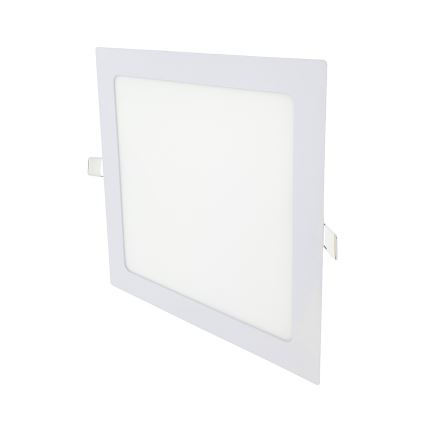 LED Ugradbena svjetiljka SQUARE LED/18W/230V 2700K 22x22 cm bijela
