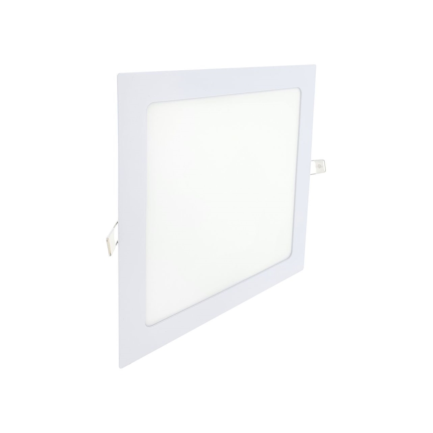 LED Ugradbena svjetiljka SQUARE LED/18W/230V 4200K 22x22 cm bijela