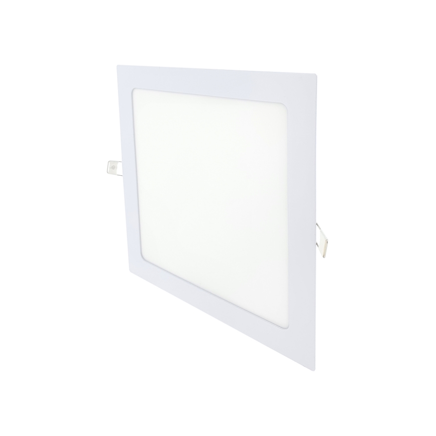 LED Ugradbena svjetiljka SQUARE LED/18W/230V 4200K 22x22 cm bijela