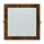 LED Ugradbena svjetiljka SQUARE LED/18W/230V 4200K 22x22 cm smeđa