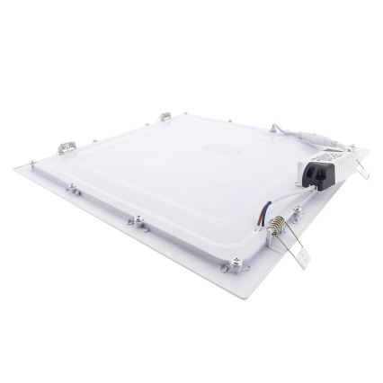 LED Ugradbena svjetiljka SQUARE LED/24W/230V 4200K 29,2x29,2 cm bijela