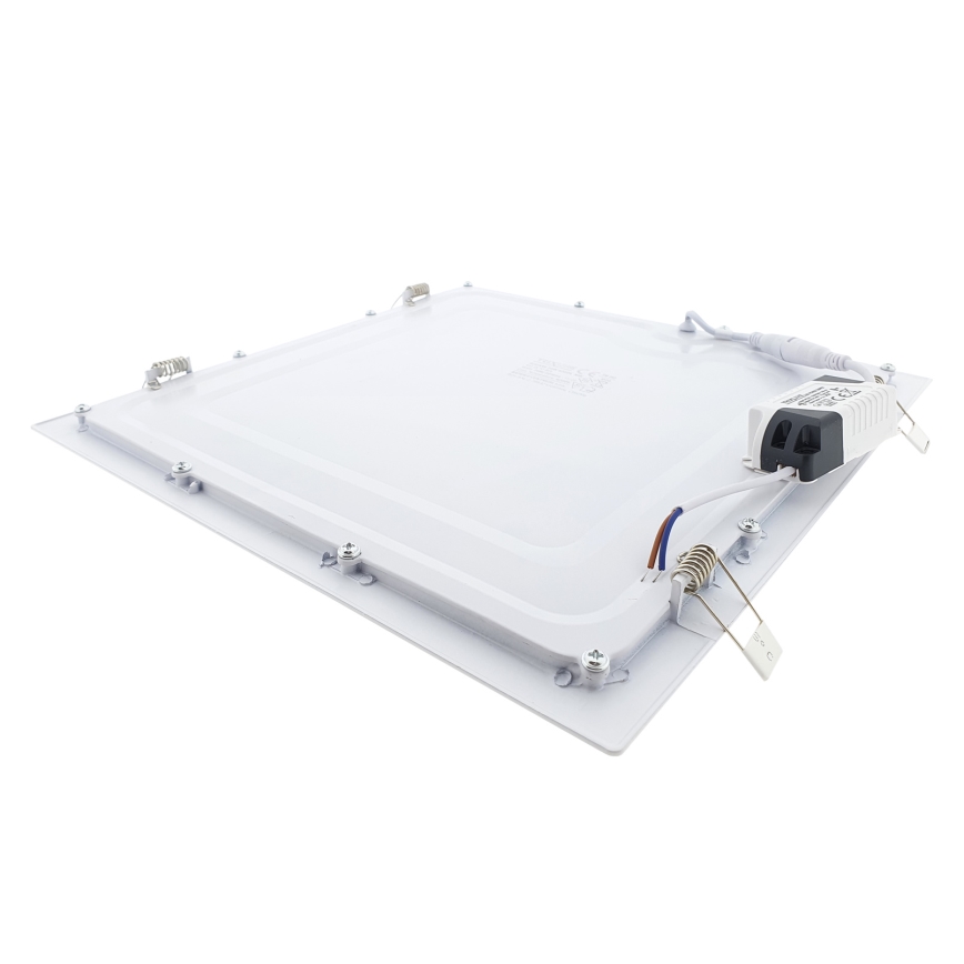 LED Ugradbena svjetiljka SQUARE LED/24W/230V 4200K 29,2x29,2 cm bijela
