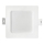 LED Ugradbena svjetiljka SQUARE LED/3W/230V 4000K 9x9 cm bijela